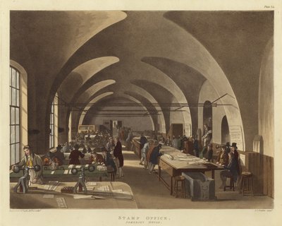 Stempelamt von Pugin and Rowlandson